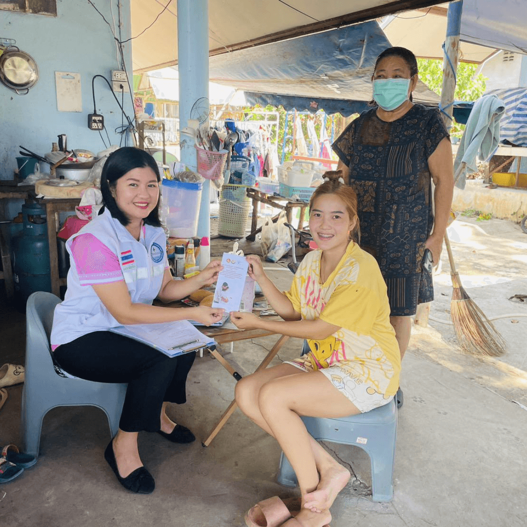 บรรยากาศภายในคลินิกฝากครรภ์กำแพงเพชร